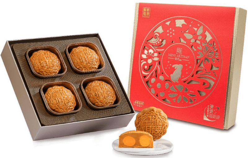 香港皇玥/明玥皇廷 双黃白莲蓉月餅